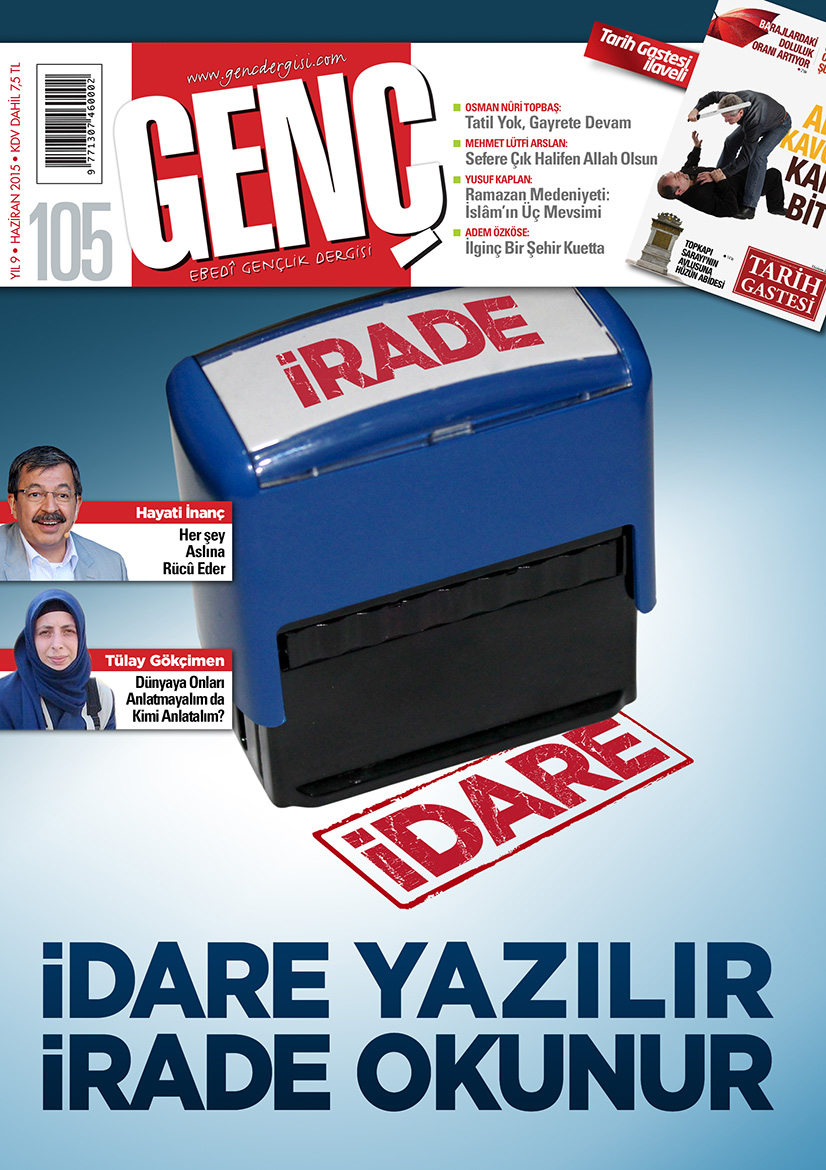 Genç Dergi 105. sayı kapağı — Haziran 2015