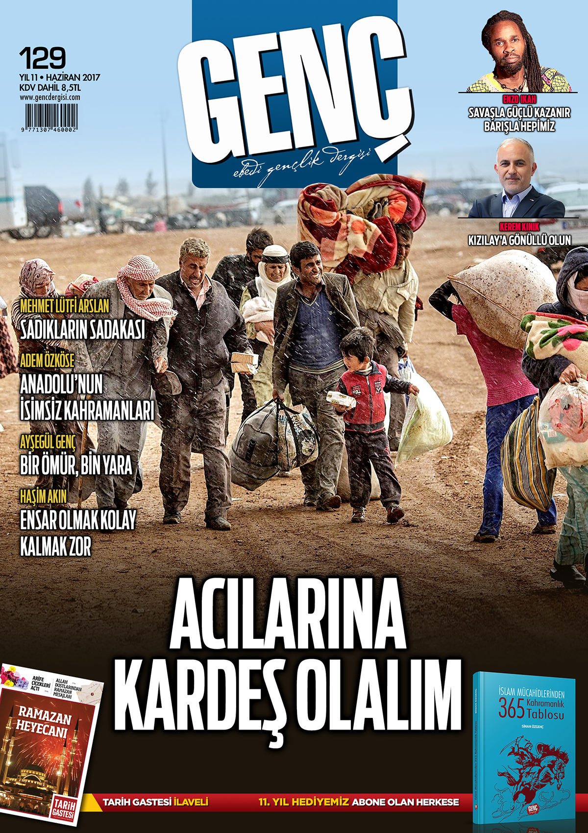 Genç Dergi 129. sayı kapağı — Haziran 2017