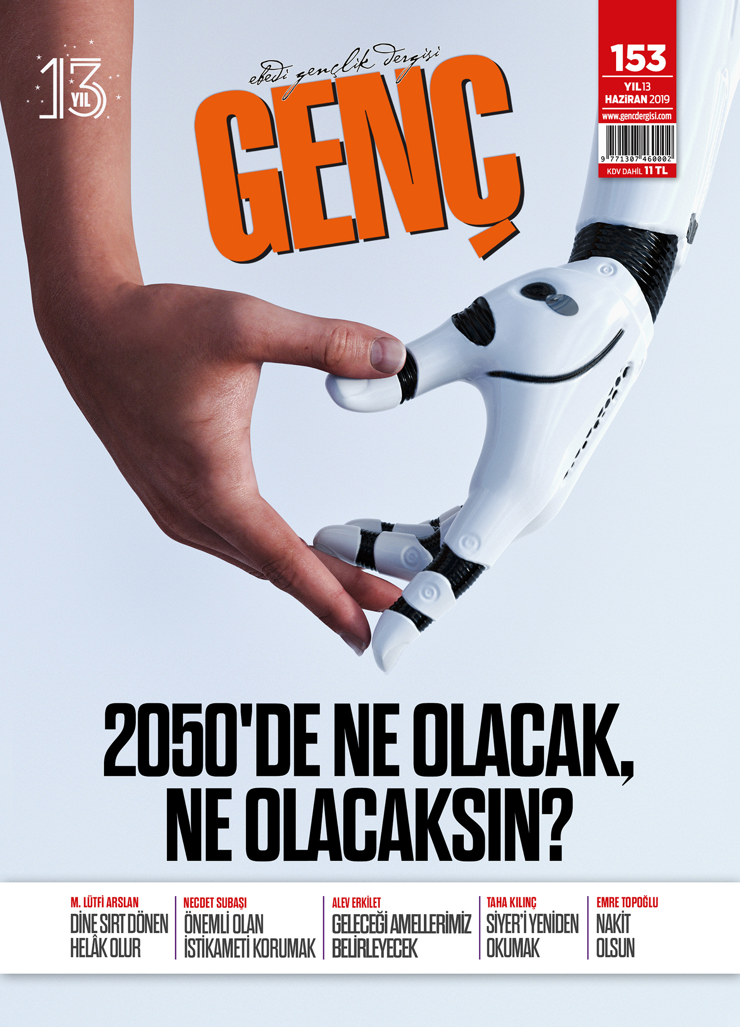 Genç Dergi 153. sayı kapağı — Haziran 2019