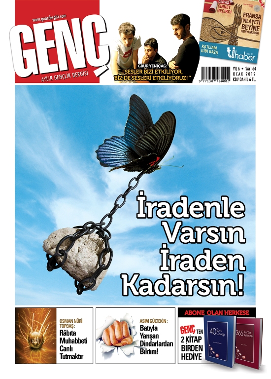 Genç Dergi 64. sayı kapağı — Ocak 2012