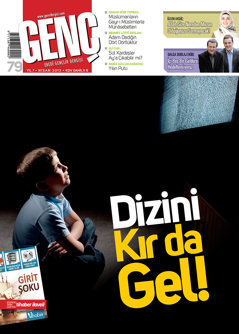 Genç Dergi 79. sayı kapağı — Nisan 2013