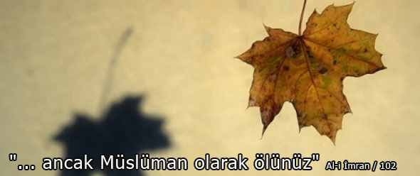 Ne Yapıp Ne Edip Müslüman Olarak Ölmemiz Lazım