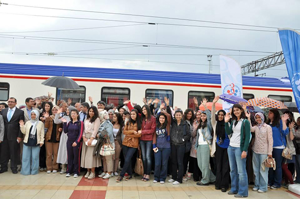Genç Gönüllüler Balkan Treni`nde