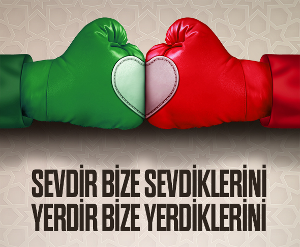 Sevdir Bize Sevdiklerini Yerdir Bize Yerdiklerini