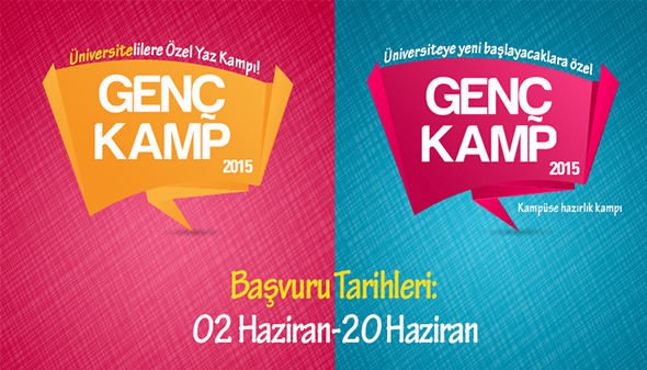 GENÇ Yaz Kampları Başlıyor!