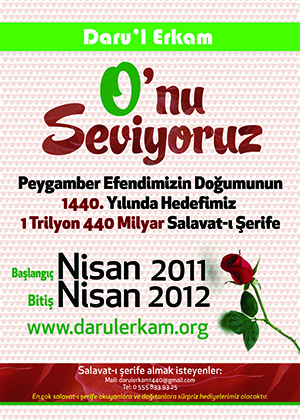 1 Trilyon 440 Milyar Salavat-ı Şerife