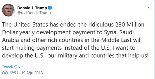 Trump Aşağıladıkça Aşağılıyor, Onlar Ya Rabbi Şükür Diyor