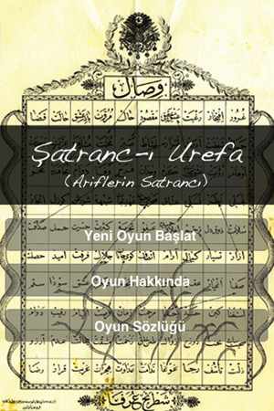 Zilletten Visâle: Satranc-ı Urefa