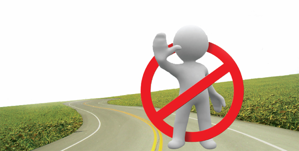 Otobanda Yolculuk Yasak!