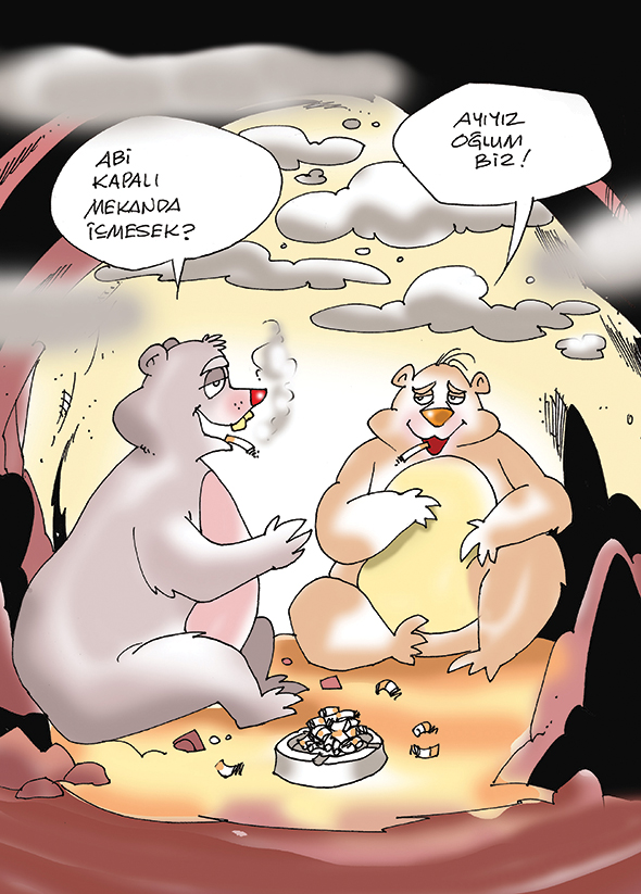 Kapalı Mekanda İçmesek?
