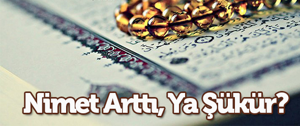 Nimet Arttı, Ya Şükür?