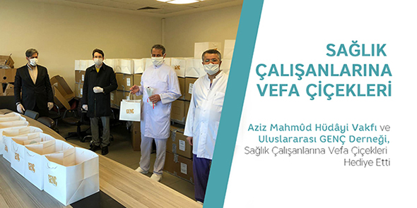 Sağlık Çalışanlarına Vefa Çiçekleri