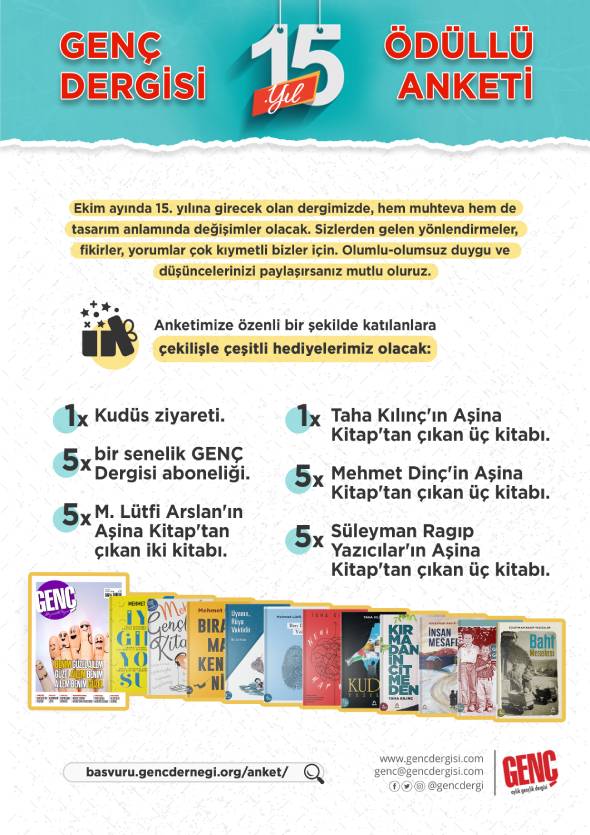 GENÇ 15. Yıl Anketi