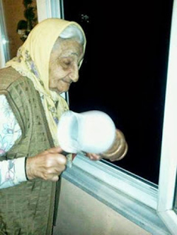 Hacı Amcanın Balkon Konuşması