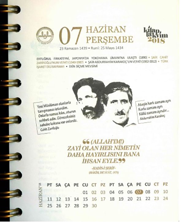 "Kitap Takvim" Fikri Ne de Güzel