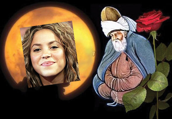 Shakira Reads Mathnawi, What About You?