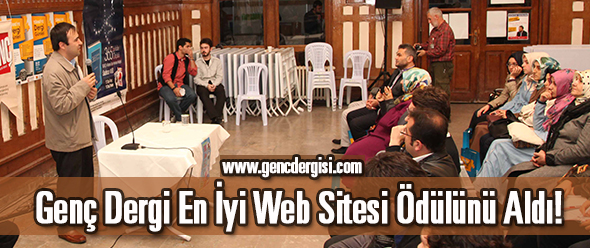 Genç Dergi En İyi Web Sitesi Ödülünü Aldı!