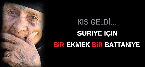 Suriye İçin Bir Ekmek de Sen Gönder!