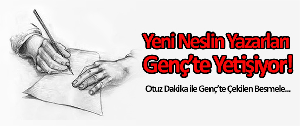 Yeni Neslin Yazarları Genç`te Yetişiyor