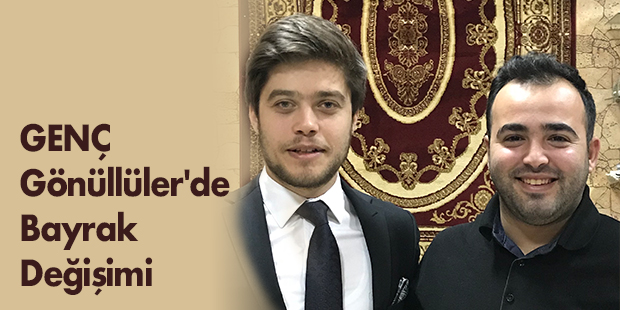 GENÇ Gönüllüler`de Bayrak Değişimi
