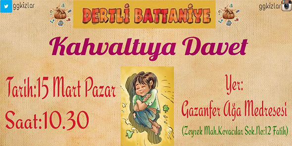 "Dertli Battaniye" Kahvaltısına Davetlisiniz!