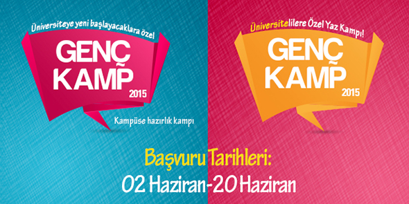 GENÇ Kamp 2015`in Başvuruları Başladı!