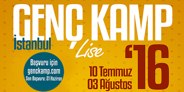 GENÇ Lise Yaz Kampı Başlıyor!