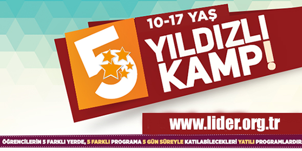 5 Yıldızlı Yaz Kampı!