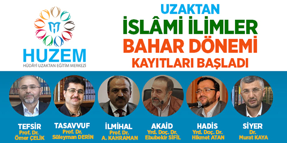 HUZEM`de Bahar Dönemi Kayıtları Başladı!