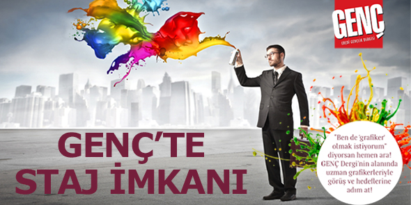 GENÇ`te Grafik-Tasarım Stajı Yapmak İster misiniz?
