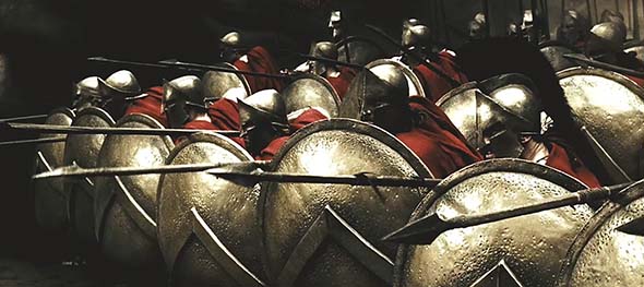 300 Başörtülü Spartalı
