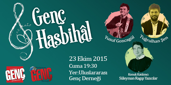 GENÇ Hasbihâl 23 Ekim`de Başlıyor!