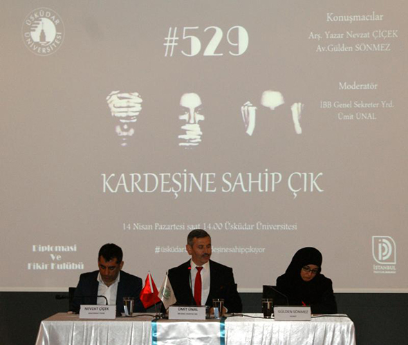 #529KardeşineSahipÇık Paneli Üsküdar`da