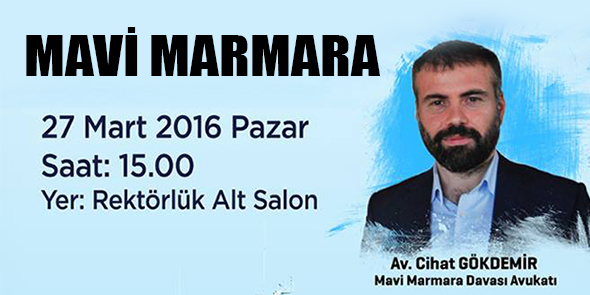 Kırklareli`nde Mavi Marmara Konuşulacak
