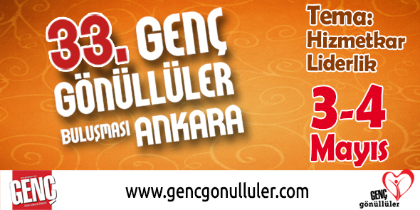 Genç Gönüllüler 33. Kez Buluşuyor!