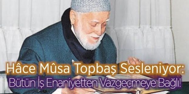 Bütün İş Enaniyetten Vazgeçmeye Bağlı!