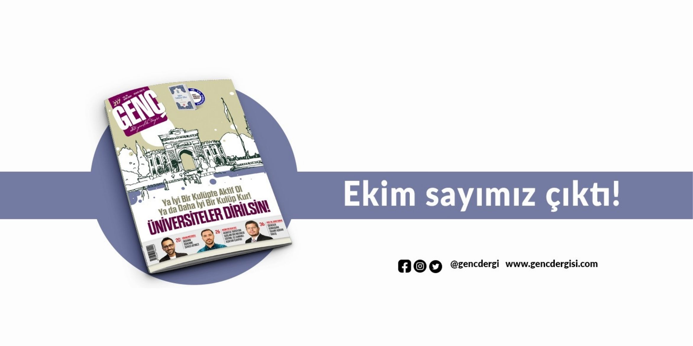 GENÇ Dergi EKİM 2024 Sayısı Çıktı!